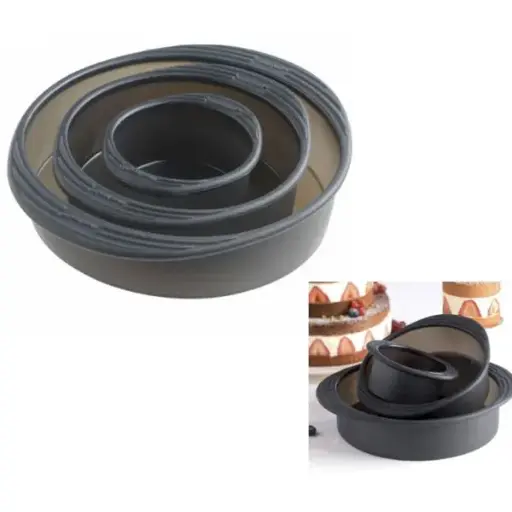 [F40414] Set de 3 moules empilables