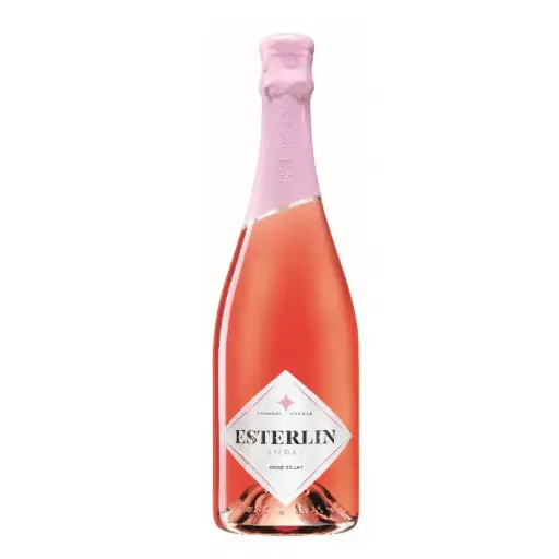 [ESTERLINROSEX1] Bouteille de champagne ESTERLIN