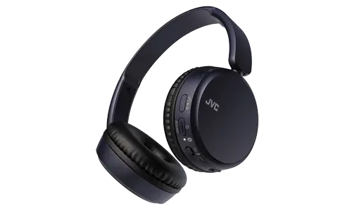 Casque supra-auriculaire Bluetooth pliable.