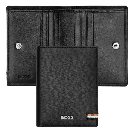 [HLE421A] Porte-cartes Double Iconic Black